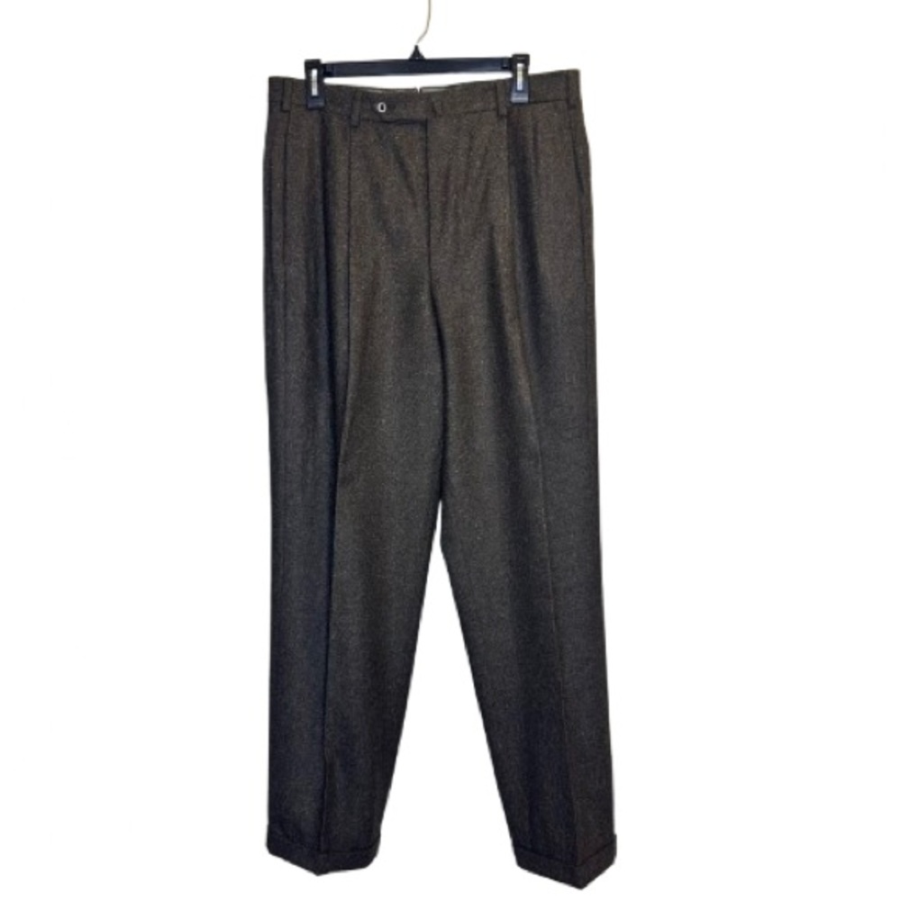 Incotex Women’s Wool Blend High Comfort Luxury Trousers venezia 1951 Size 50